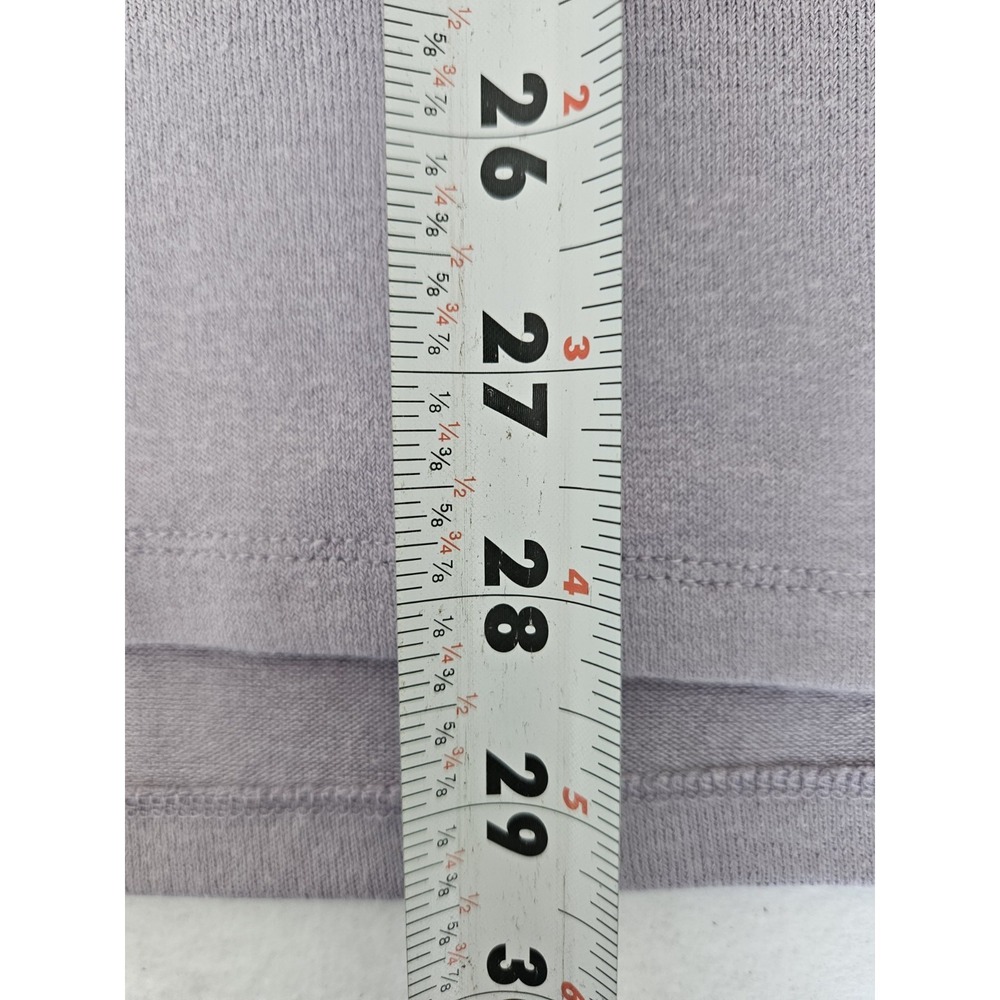 Banana Republic Womens Sz XXL Purple Knit Long Sleeve Tunic Minimalist Classic - Picture 7 of 8